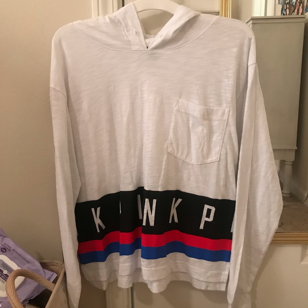 Victoria’s Secret Pink long sleeve hooded top
